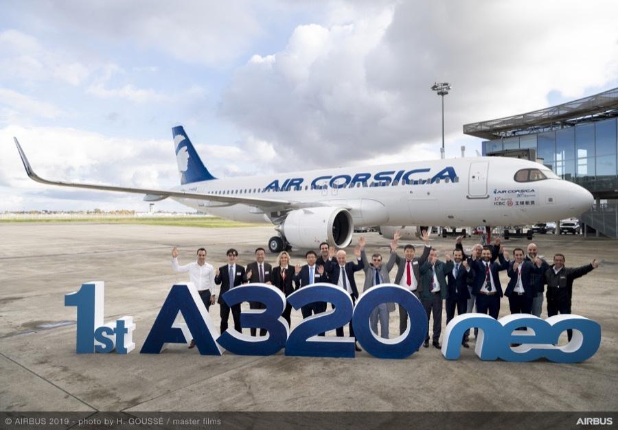 A320neo d'Air Corsica
