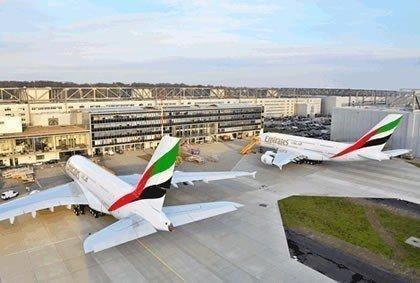 emirates a380s 2013