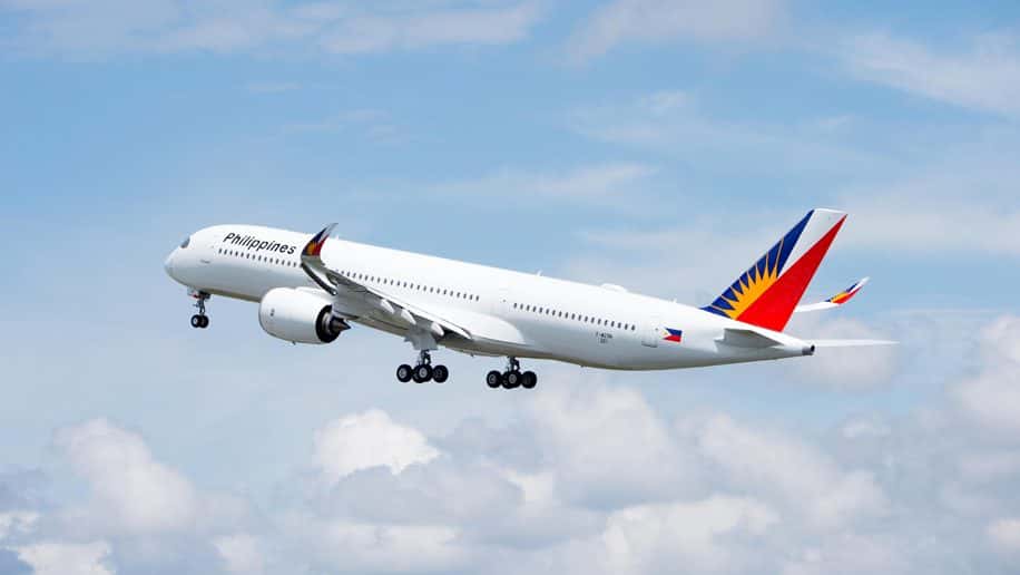 Un A350 de Philippines Airlines