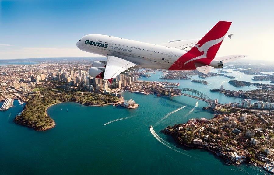 Un A380 de Qantas