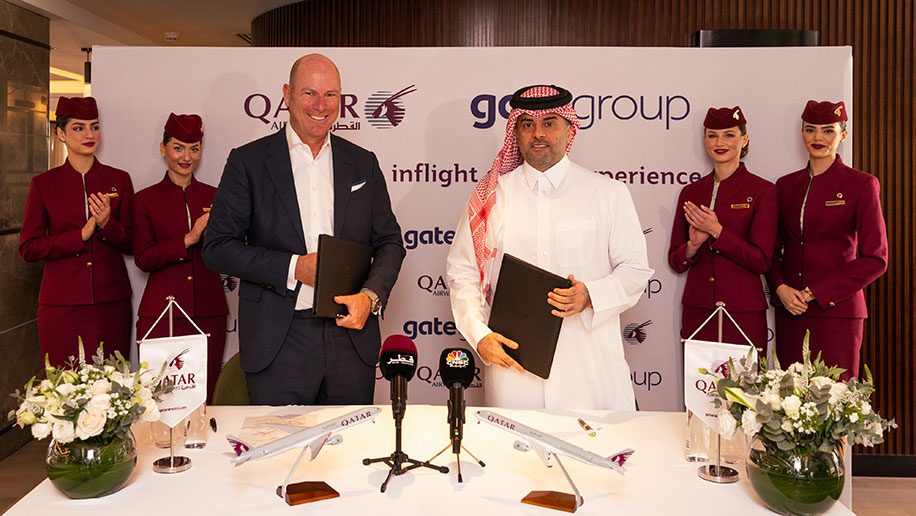Qatar Airways signe un accord avec Gategroup pour la restauration