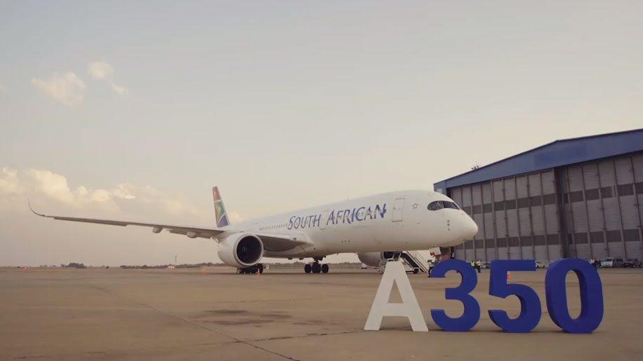 Un A350 de South African Airways
