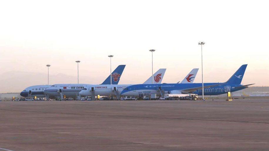 Pékin: premiers vols tests de passagers à l'aéroport de Daxing