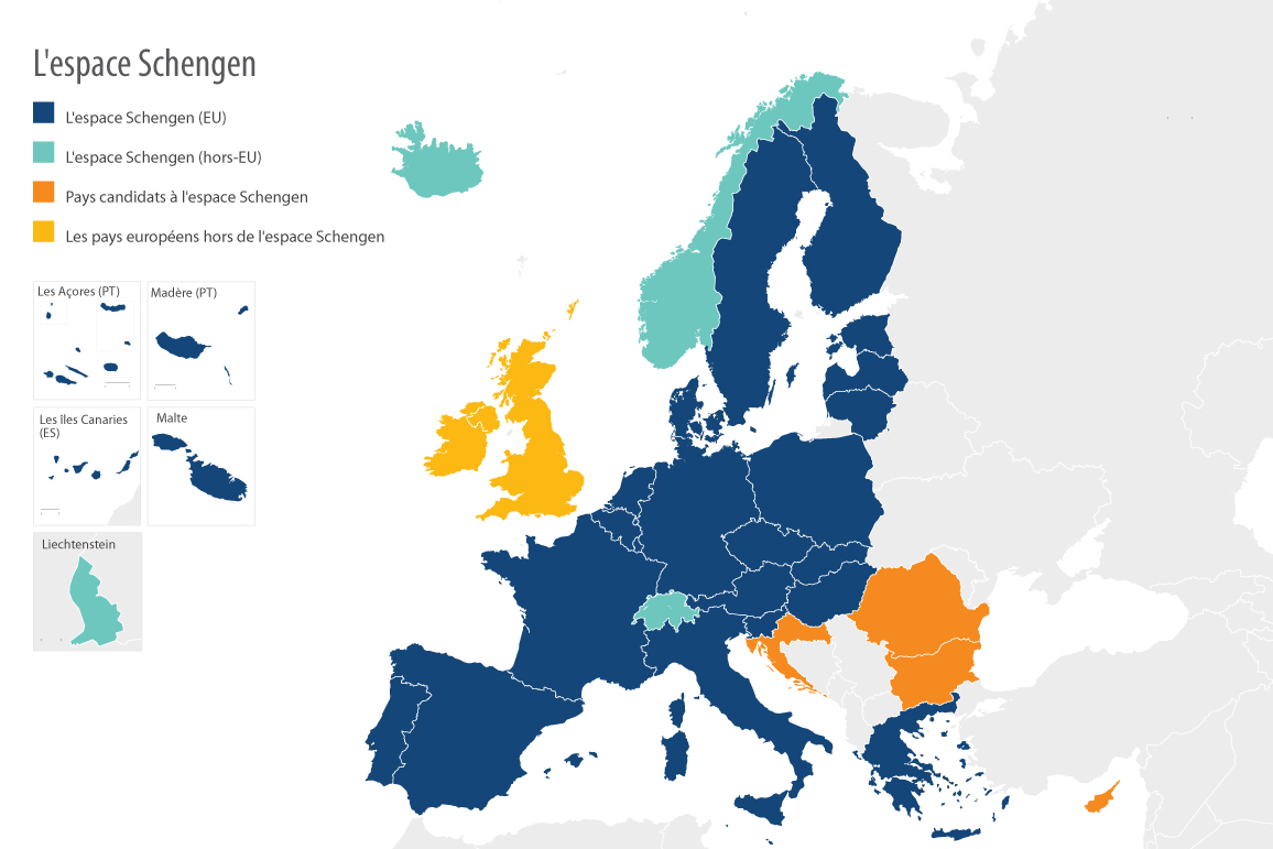 UE: il faudra payer pour entrer dans Schengen en 2023