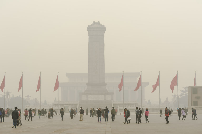 Alerte orange à la pollution à Pékin