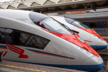 Nouveaux design pour les TGV russes Sapsan