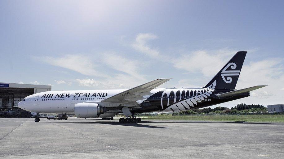 Un avion d'Air New Zealand