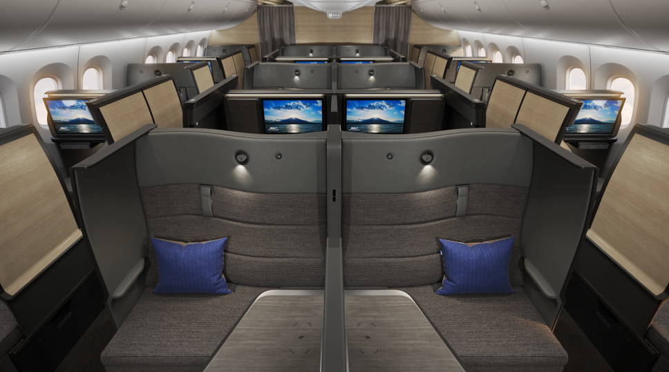 ANA lance la nouvelle Business Room FX pour ses B787