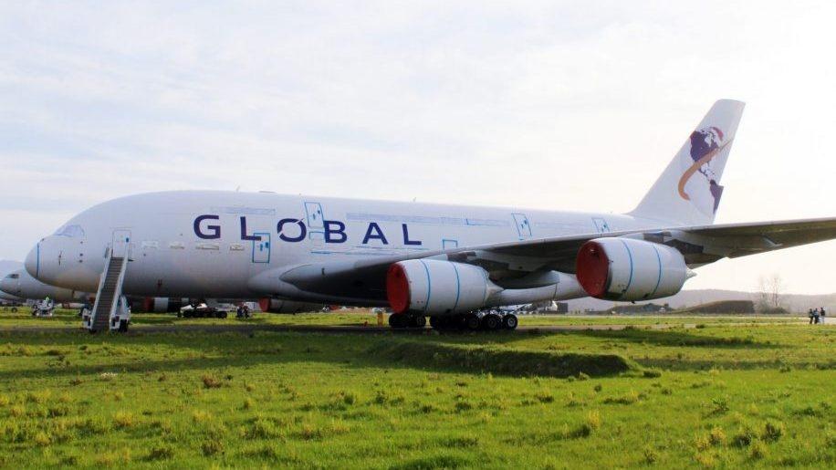 A380 de Global Airlines, RP