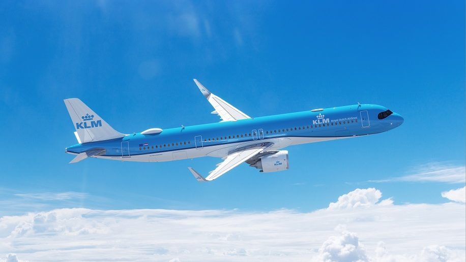 KLM présente la livrée de ses A321neo