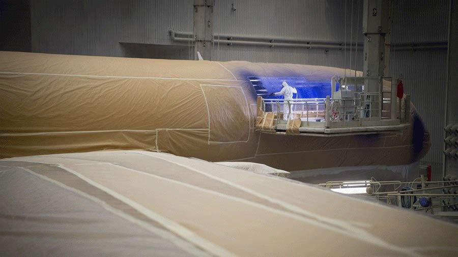 lufthansa A350 peinture