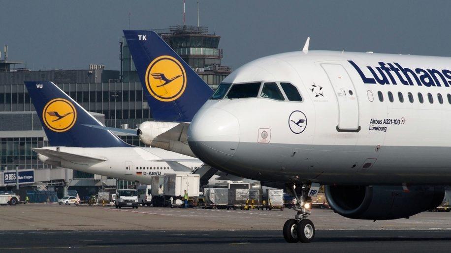 Des avions de Lufthansa