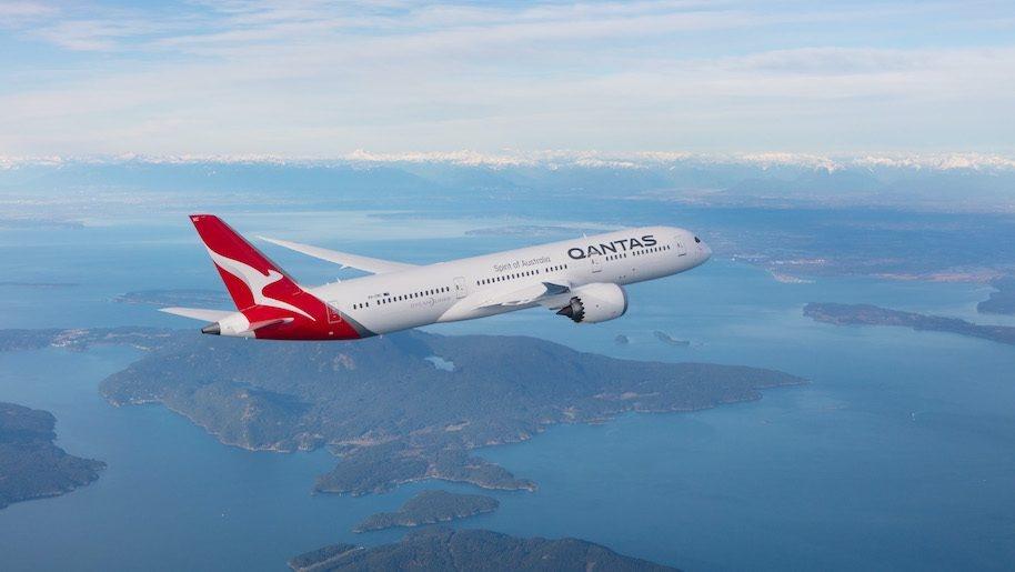 Un Dreamliner de Qantas