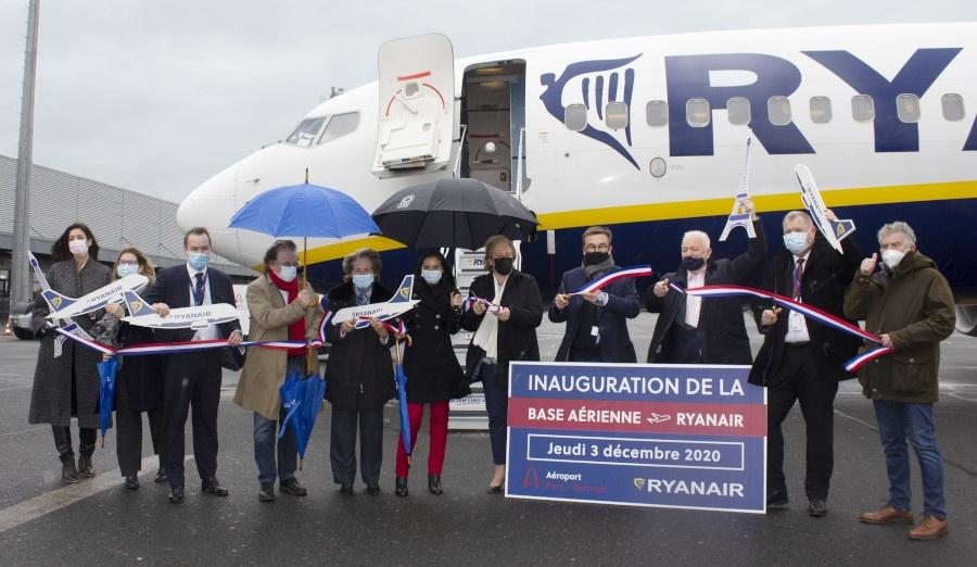 Ryanair ouvre une base à Beauvais