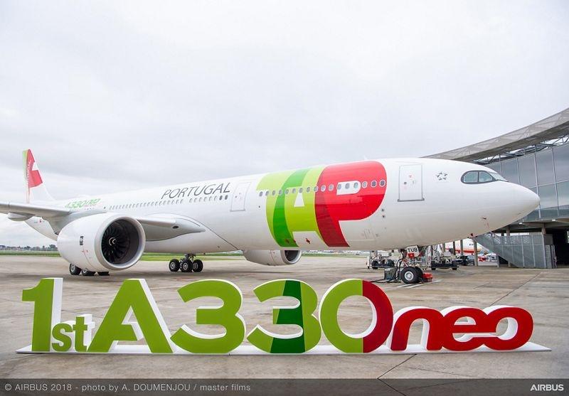 TAP Portugal reçoit son premier A330 neo