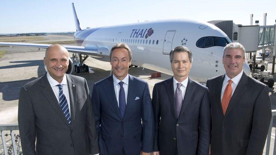 Thai Airways reçoit son premier A350