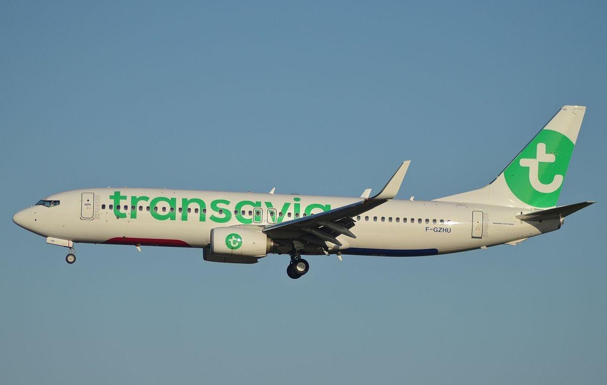 Un avion de Transavia