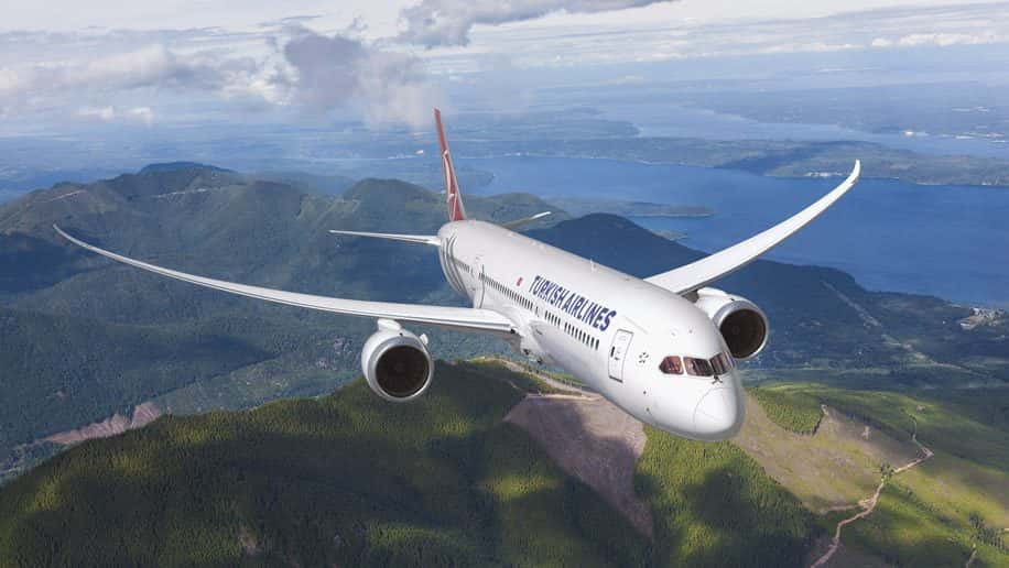 Un avion de Turkish Airlines