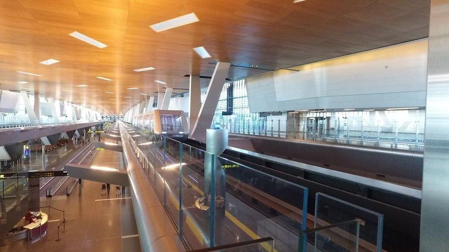 Nouveau service de navettes à l'aéroport d'Hamad