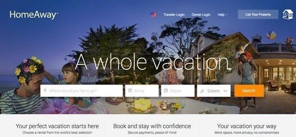 Expedia s'empare d'HomeAway