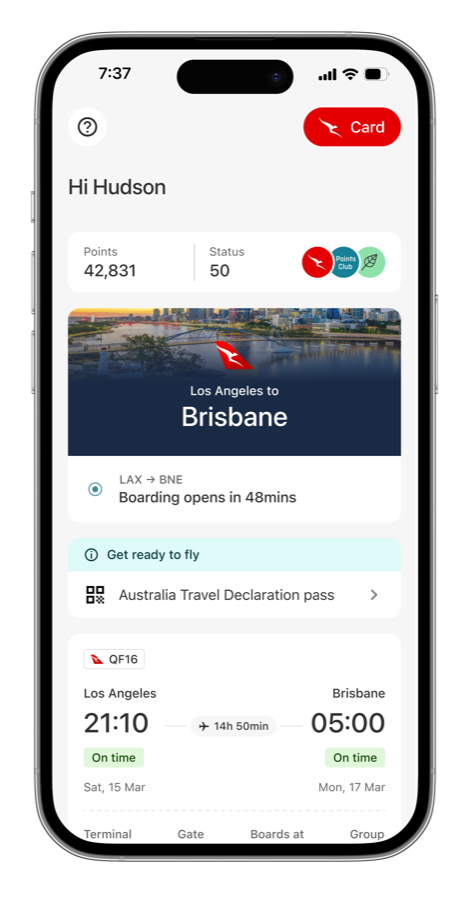 Australia Travel Declaration presse 2026 broder force