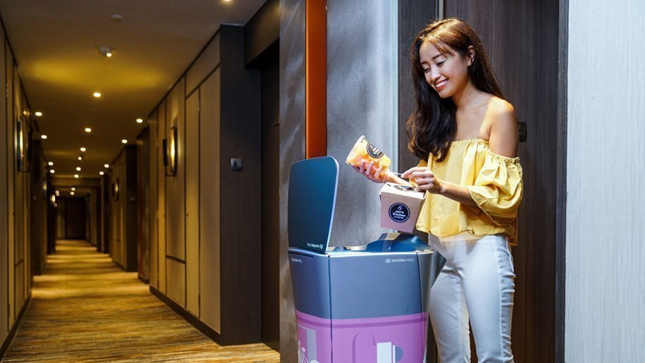 Des robots majordomes aux hôtels Jen de Singapour