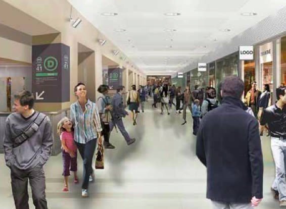 La nouvelle salle d'échanges du RER. gare nord nouvelle salle echange rer 2016