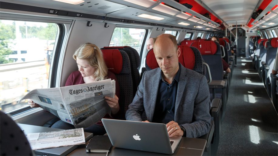Swiss développe son offre air-train