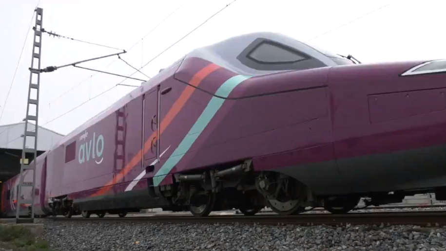 Report du lancement des TGV Avlo en Espagne