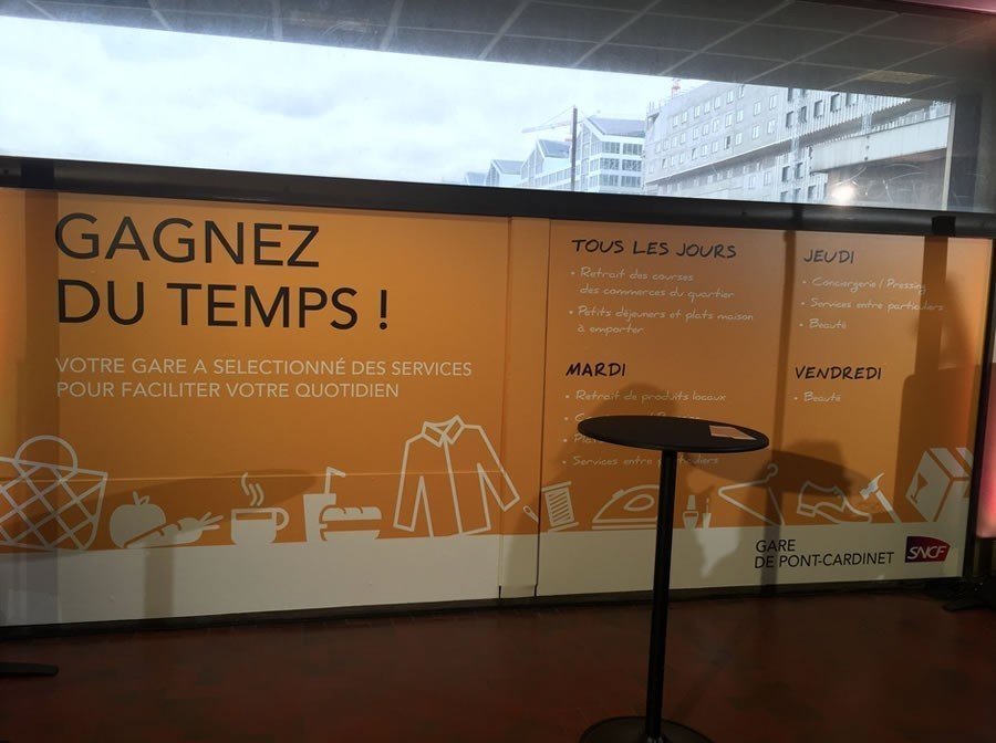 La SNCF transforme ses gares en lieux de services